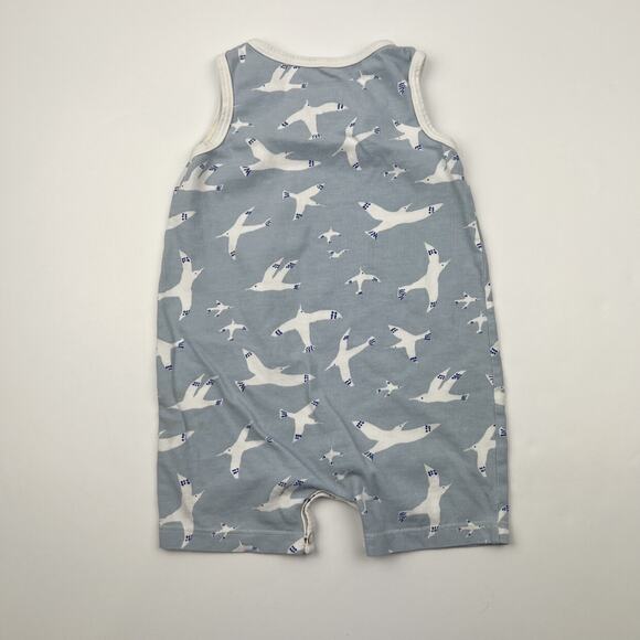 Winter Water Factory Organic Birds Romper - Picture 6 of 7